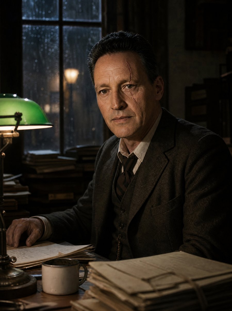 Kriminalkommissar Fritz Langhoff in Zimmer 42